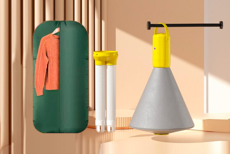 Portable Electric Mini Clothes Dryer – 3 Colours £19.99 instead of £49.99