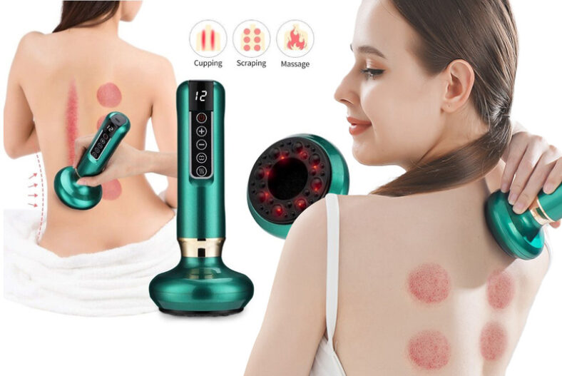Electric Vacuum Cupping Massager – Two Gear Options £14.99 instead of £24.99