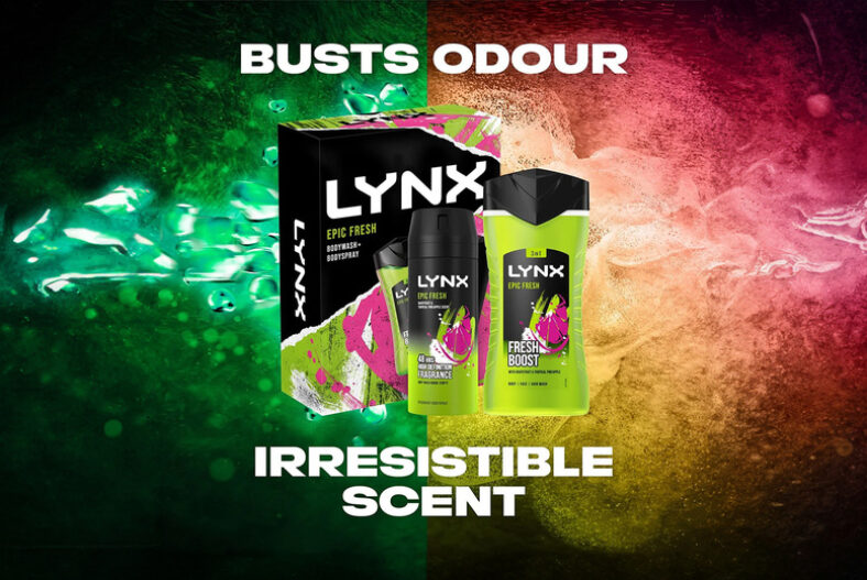 Lynx Epic Fresh Boost Body Wash & Spray Set £7.99 instead of £21.00