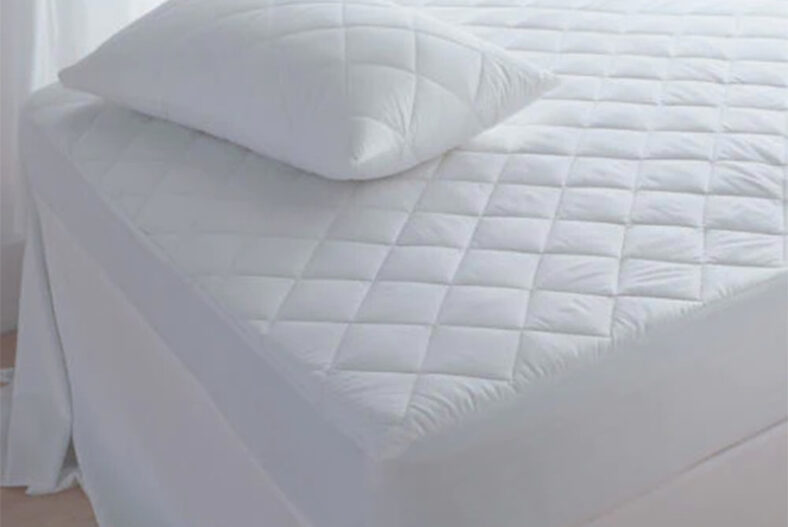From £10.99 instead of £18.99 for a waterproof quilted mattress protector in six sizes from Casa Milan – save up to 42%