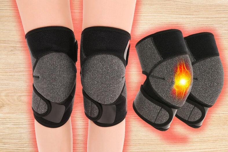 £12.99 instead of £29.99 for Magnetic Therapy Self-Heating Knee Pads from Benzbag – save 57%