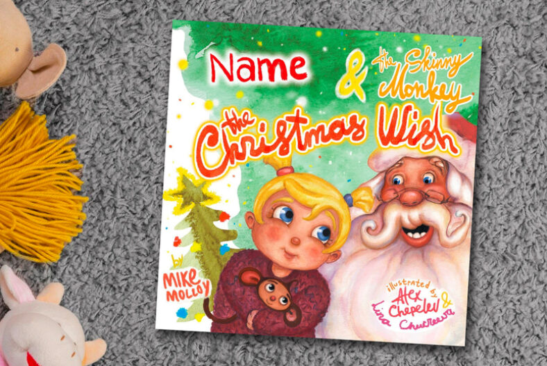 Personalised Children’s Story Book – The Christmas Wish! £9.99 instead of £24.99