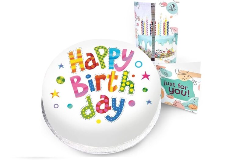 Victoria Sponge Birthday Cake £19.00 instead of £39.99