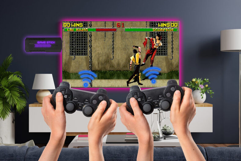 4K Retro Video Game Console – 58,000+ Built-In Games £27.99 instead of £49.99