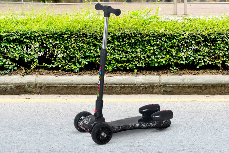 £37.99 instead of £73.99 for Kids Black Tri-Wheel Plastic £37.99 instead of £73.99 for Kids Black Tri-Wheel Plastic Scooter or £39.99 for Red or Blue Plastic Scooter from Mhstar – save up to 49%or £39.99 for Red or Blue Plastic Scooter from Mhstar – save 49%