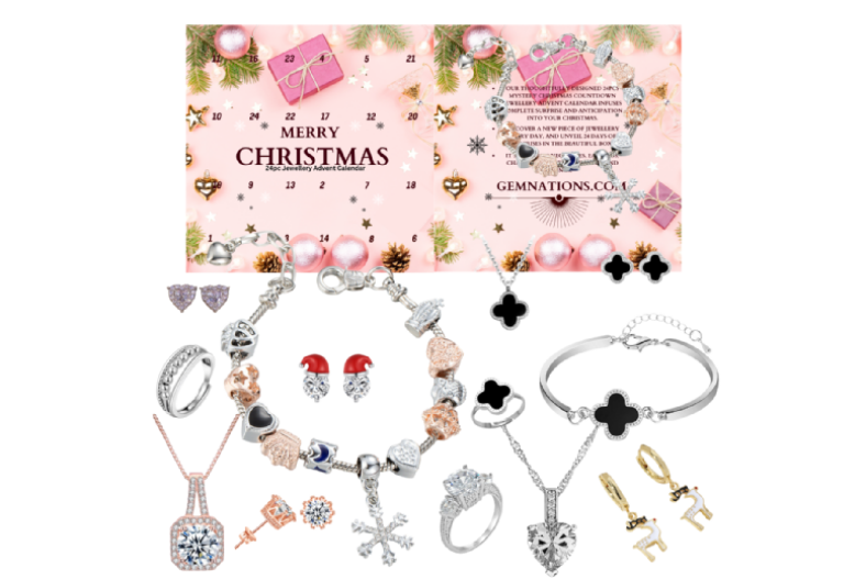 Christmas Jewellery Advent Calendar 24pc £22.99 instead of £69.99