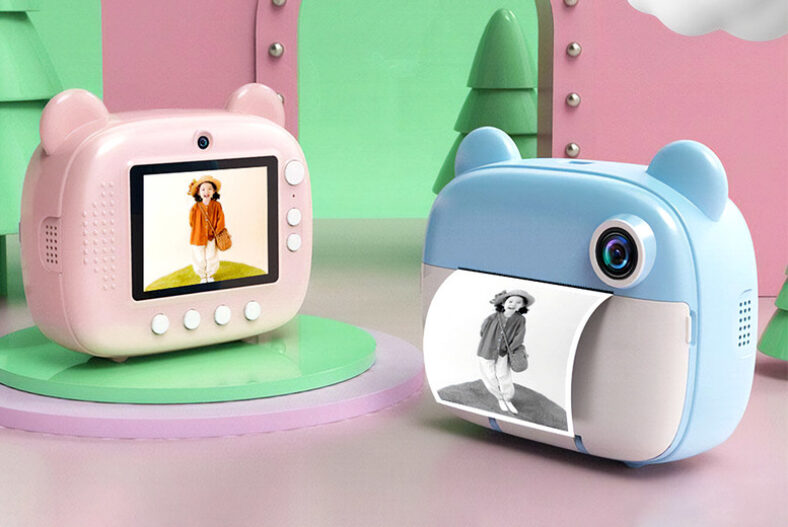 £29.99 instead of £79.99 for a children’s instant print camera from Just Gift Direct – save 63%