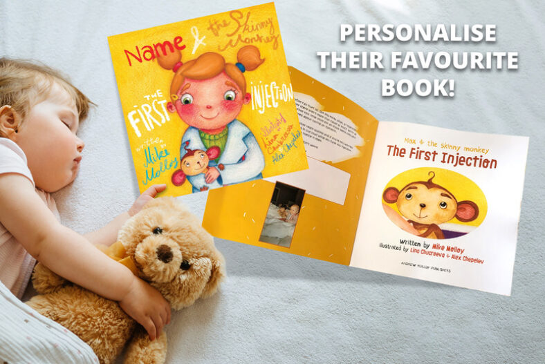 Personalised Children’s Book – The First Injection! £9.99 instead of £24.99