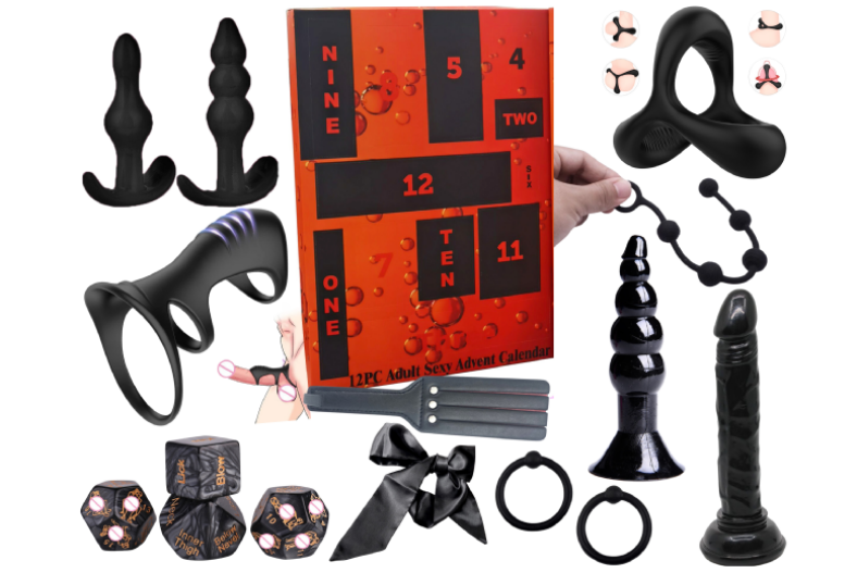 12pcs-Sex Toy Bundle Kit Advent Calendar £34.99 instead of £69.99