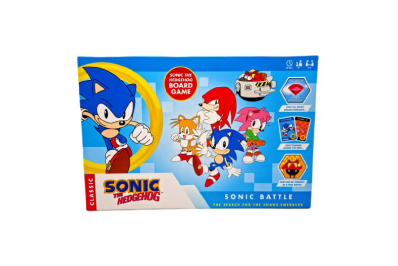 £12.86 instead of £24.99 for a Battle Sonic The Hedgehog Board Game – save up to 49%
