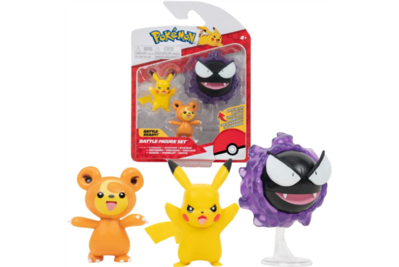 £12.9 instead of £12.99 for a Pokemon Battle Figures 3 Pack 5cm
