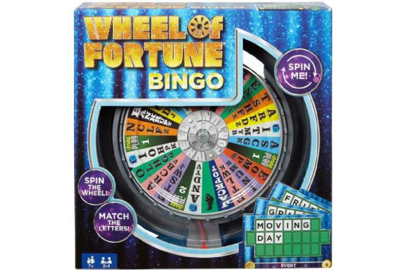 Mattel Wheel of Fortune Bingo Board Game £9.89 instead of £14.99