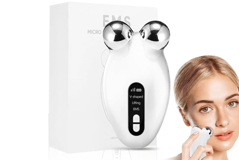 £14.99 instead of £29.99 for a V-Face Sculpting Microcurrent Facial Device from UK Dream Store – save 50%