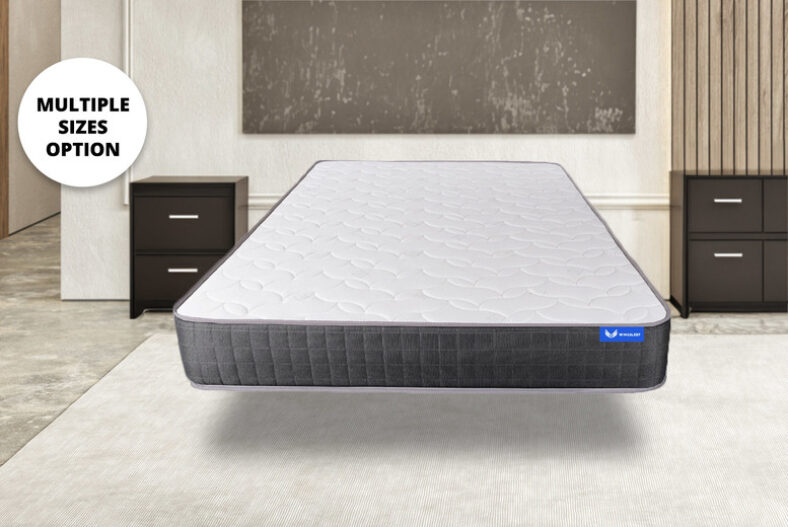 Memory Foam Hybrid Mattress with Black Border in 7 Sizes £39.00 instead of £149.00