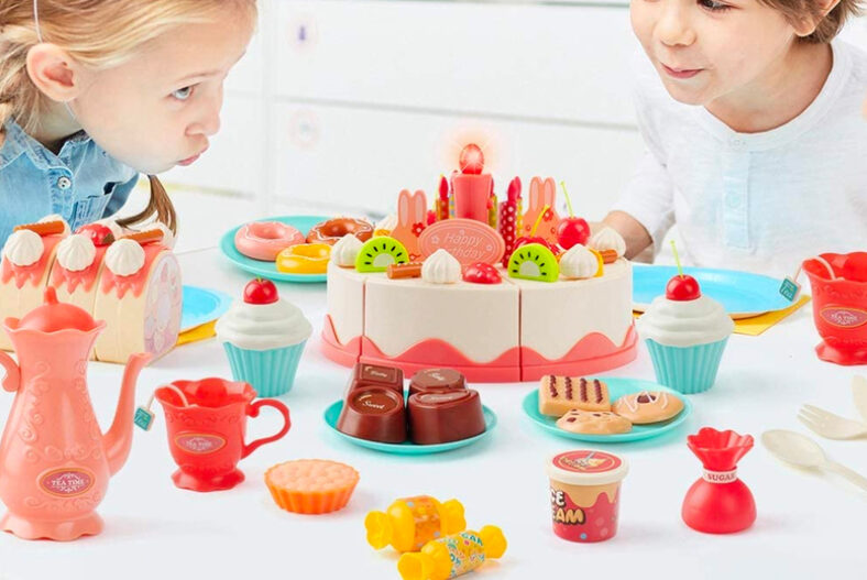 Birthday Cake Roleplay Set for Kids in 3 Quantities £7.99 instead of £19.99