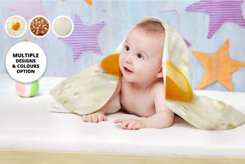 Super Soft Blanket Baby Wrap in 3 Styles £7.99 instead of £15.99