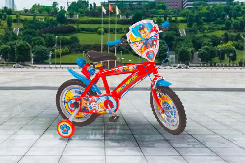Paw Patrol Bicycle for Kids in 2 Sizes and Colours £99.00 instead of £174.99