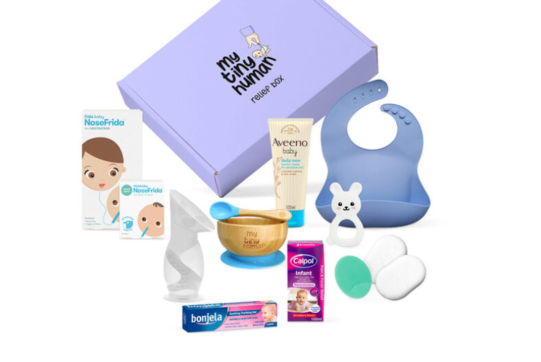 From £18.99 instead of £29.99 for a new born baby relief box from My Tiny Human – save up to 37%