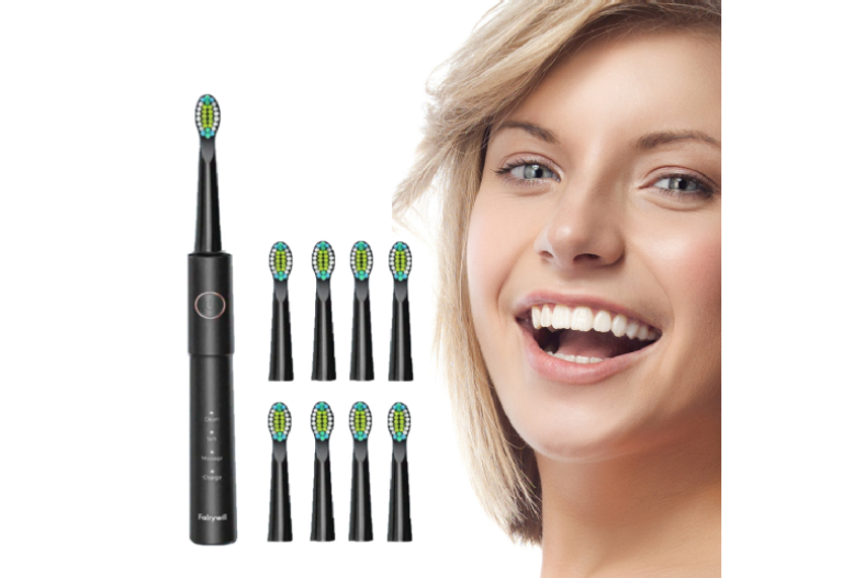 Electric Toothbrush & 8 Brush Heads £12.99 instead of £24.99