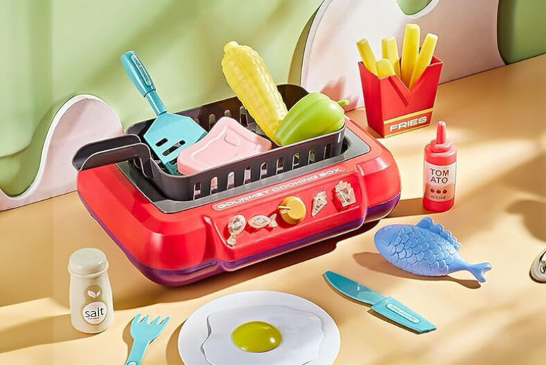 Pretend Play Gourmet Cooking Box Toy Set £22.99 instead of £39.99