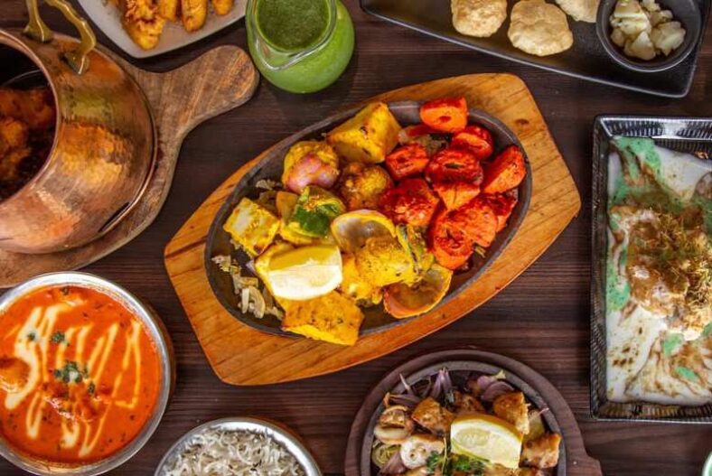 2-Course Indian Dining for 2-4 with a Side Each at Glassy Central – Sauchiehall Street £19.95 instead of £40.00