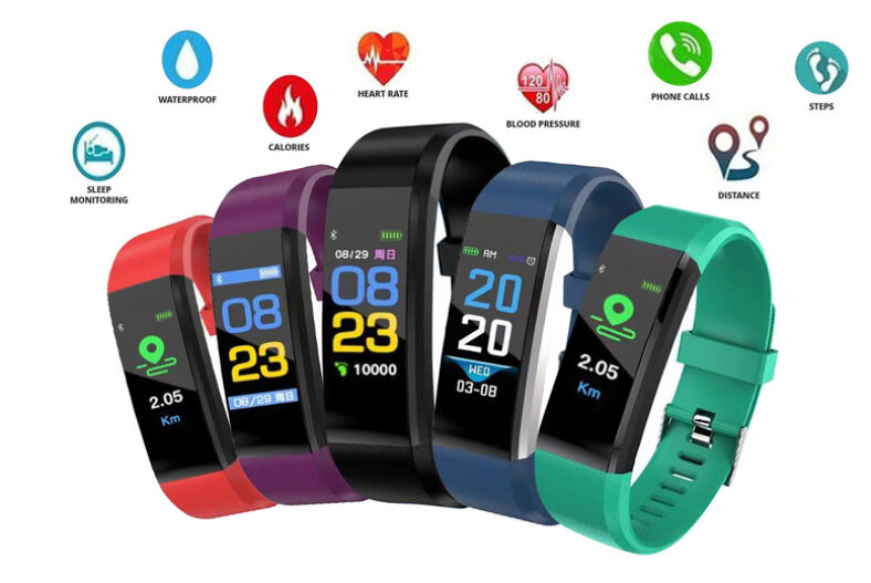 115 Plus Waterproof Smart Watch Fitness Tracker – 5 Colours! £7.99 instead of £19.99