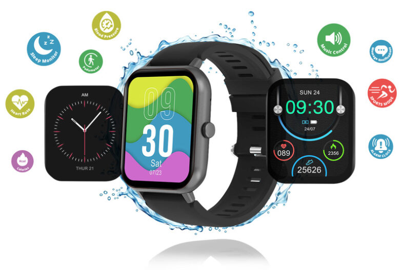 10-in-1 Fitness Activity Smart Watch w/Step & HR Tracker £24.99 instead of £79.99
