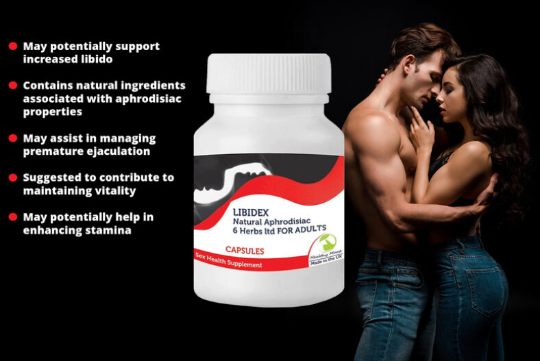 Libidex Herbal Sex Vitamins – 15, 45 or 90 Day Supply! £3.99 instead of £9.99