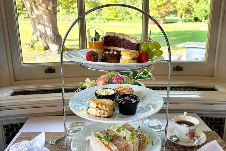 Afternoon Tea With Bubbly For 2 – Warbrook House Hotel £39.00 instead of £86.00