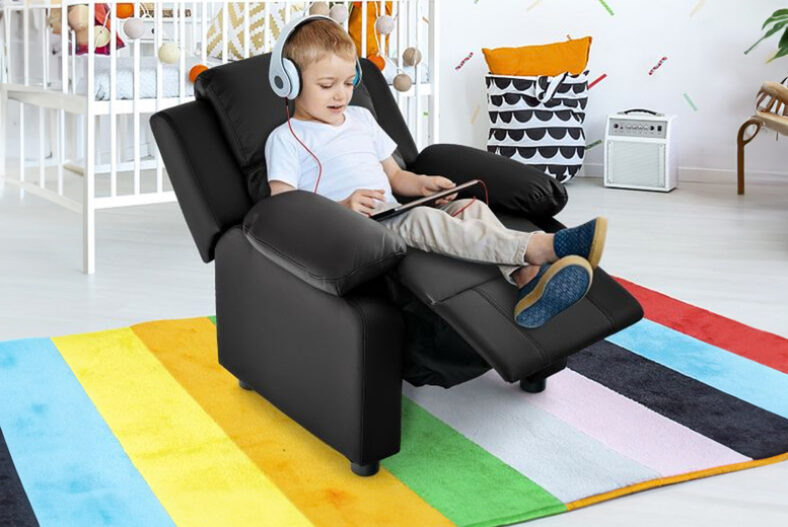 Kids Recliner Chair in 3 Colours £79.00 instead of £124.95