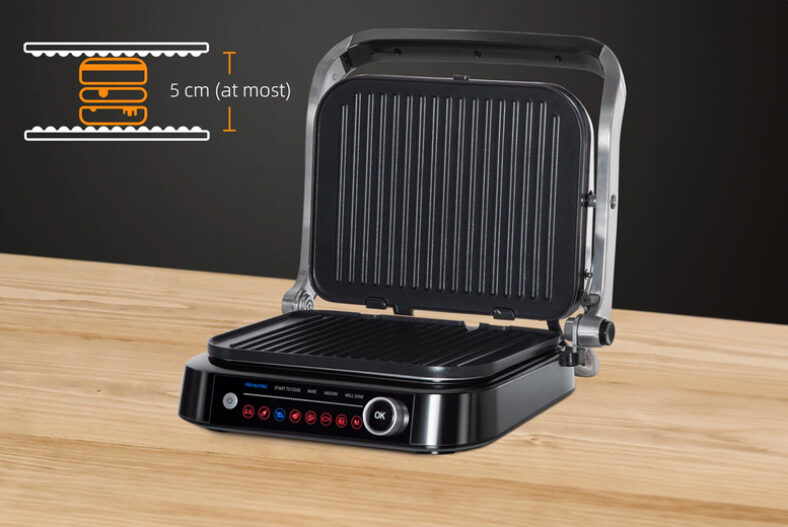 Electric Non-Stick Panini Press and Grill £69.99 instead of £105.99