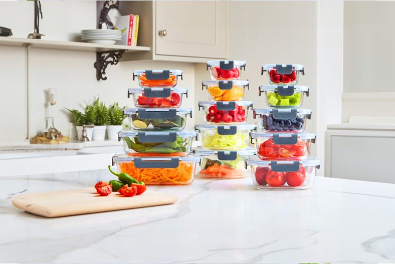 From £18.99 instead of £59.99 for a glass food storage set – 7PC, 10PC, 12PC, 15PC from Neo Deals – save up to 68%