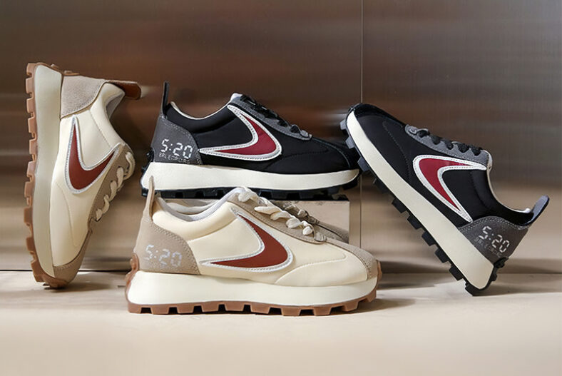 Women’s Nike Inspired Retro Sneakers in 5 Sizes & 2 Colours £14.99 instead of £29.99