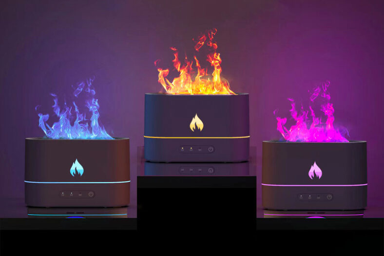 Volcano Mist Humidifier Aromatherapy in 2 Colours £12.99 instead of £29.99