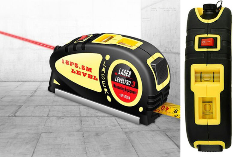 £10.99 instead of £24.99 for a multifunctional infrared laser measuring tape from Obero – save 56%