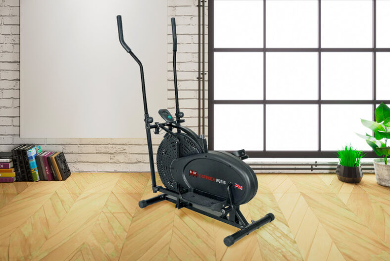 £89.99 instead of £204 for an Elliptical Strider BE5916 body sculptor with dual action handles & air resistance from Body Sculpture – save 56%