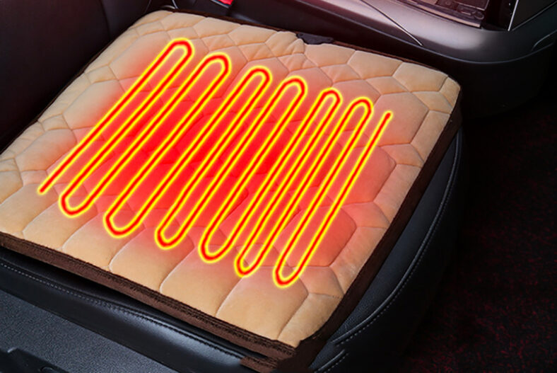 Electric Heated Car Seat Cushion – 8 Styles £9.99 instead of £19.99