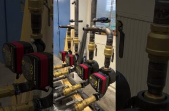 #heating #system #four #circulation #pumps #secondary #side #shorts