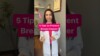 💗 5 Tips to Prevent Breast Cancer #shorts #preventativehealth #breastcancerawareness