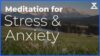 Guided Meditation for Stress and Anxiety Relief (15 Min, Voice Only, No Music)