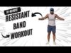 10-Minute Full-Body Resistance Band Workout for Beginners – No Gym Needed!
