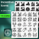 Sophisticated Incentive Icon Set