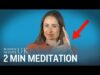 A meditation expert shows her stress relief ‘tapping’ exercise which you can do in 2 minutes