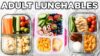 Healthy High-Protein Adult Lunchables for Work | Office Lunch Ideas by MOMables
