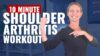 10- Minute Shoulder Arthritis Exercises: Real Time Follow Along Routine