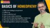 Basics of Homeopathy in English by Dr. Girish Tathed
