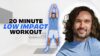 20 Minute LOW IMPACT Cardio Workout | Joe Wicks Workouts