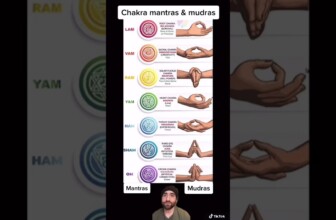 Chakra mudras and mantras #shorts