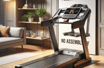 HomeFitnessCode Folding Treadmill 2.5 HP No Assembly