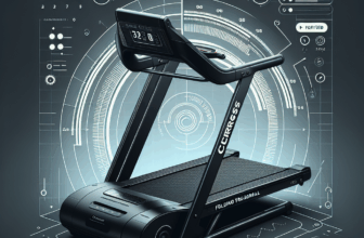 CURSOR FITNESS Folding Treadmill 16% Incline Brushless Motor